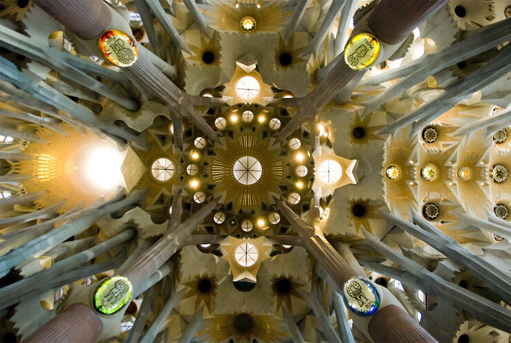 Sagrada Transept Ceiling 