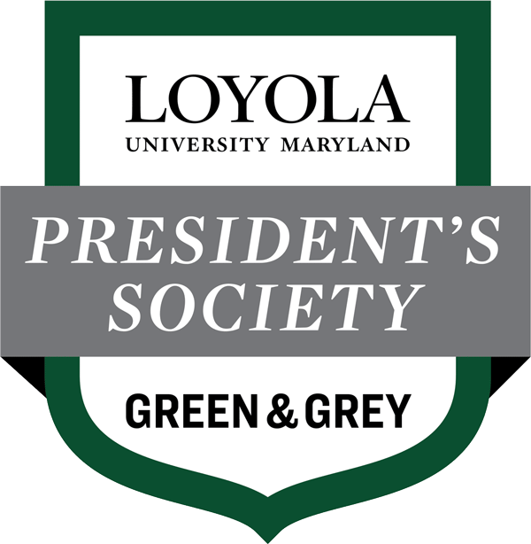 President's Society Green and Grey