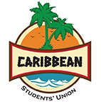 Caribbean Students' Union (CSU) logo featuring a palm tree and ocean waves graphic