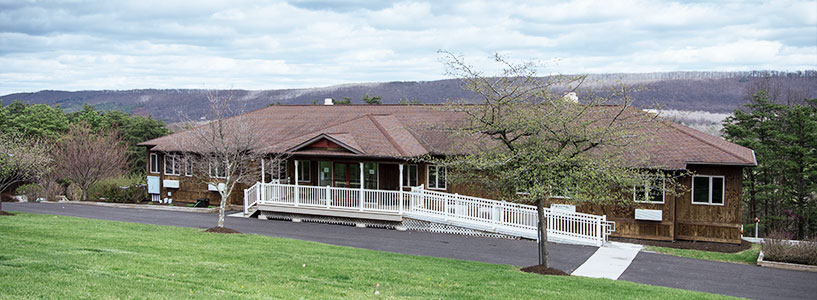 Retreat center round house