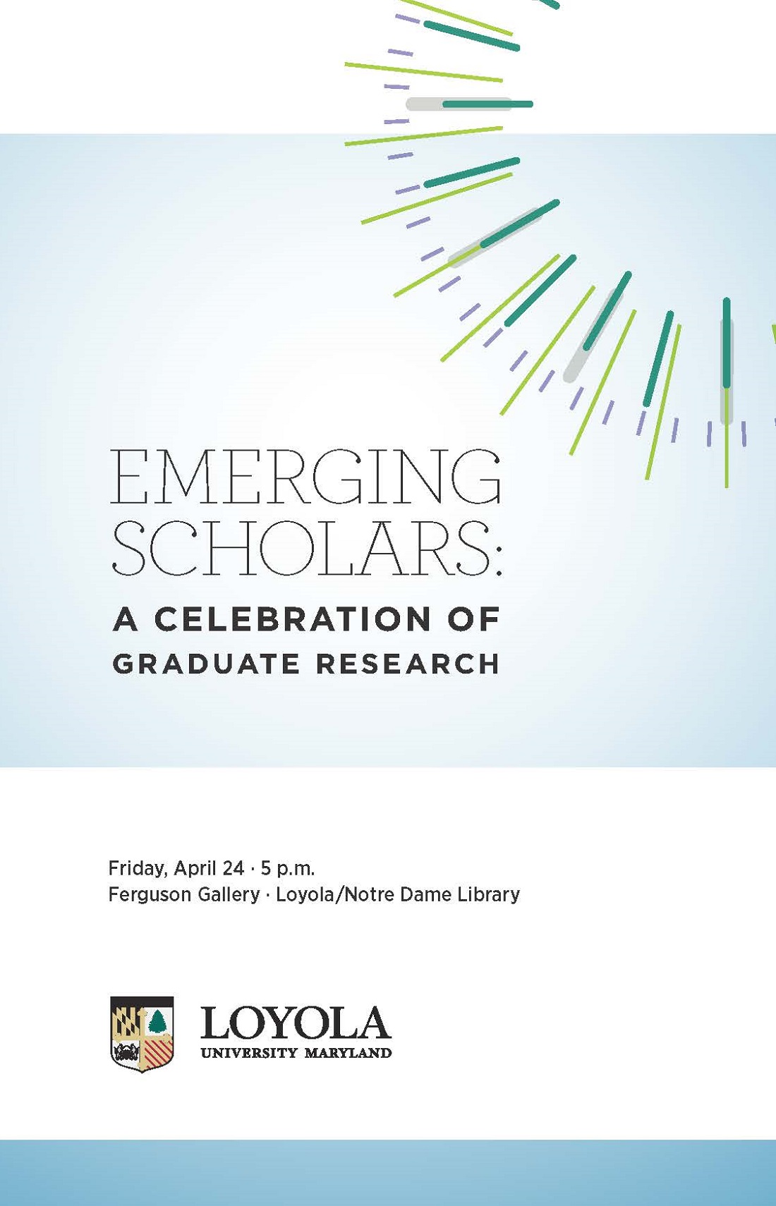 Emerging Scholars program cover 2015
