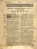 Genesis text manuscript