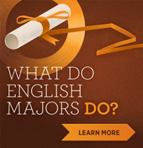 What do English majors do? Graphic