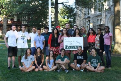 Our Global Greyhounds welcome a new class of international students