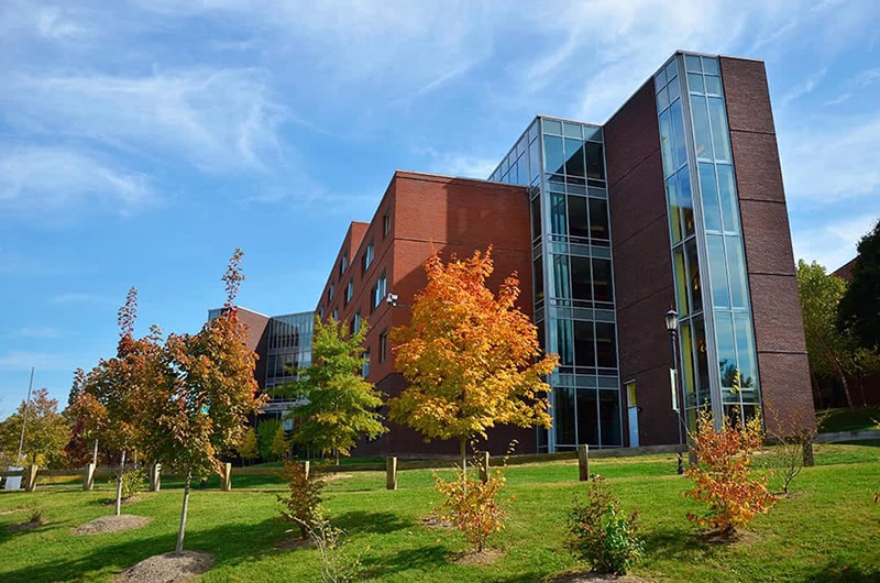 Thea Bowman residence hall on Loyola's Evergreen campus