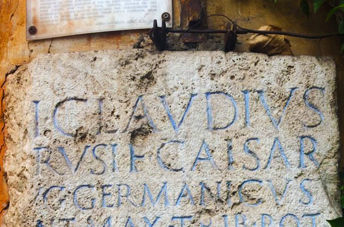 Claudian Inscription