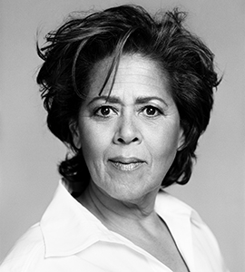 Anna Deavere Smith, a playwright and actor 